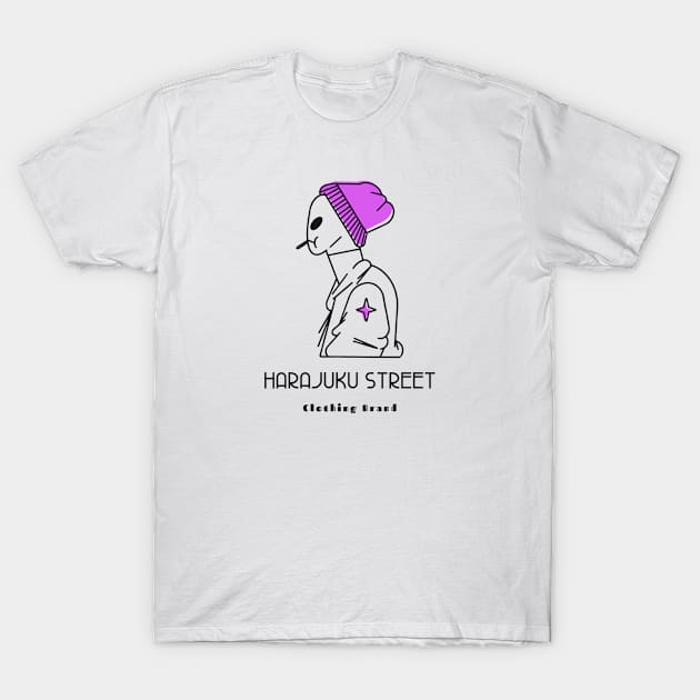 Harajuku Street T-Shirt by alexwestshop